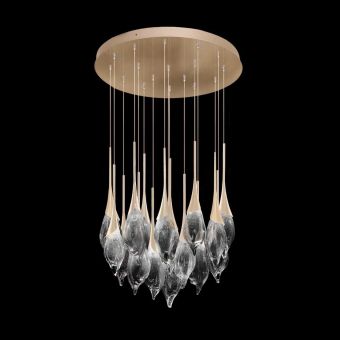 Fine Art Handcrafted Lighting / Pendants & Suspension Lights / Mayu Round Low 100145