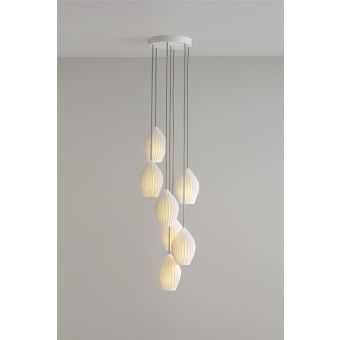 Original BTC / Pendants & Suspension Lights / Fin Grouping of 7