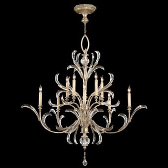 Fine Art Handcrafted Lighting / Chandeliers / Beveled Arcs 56″ Round 701340 760640
