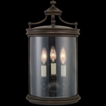 Fine Art Handcrafted Lighting / Outdoor Sconces / Louvre 20″ 539081