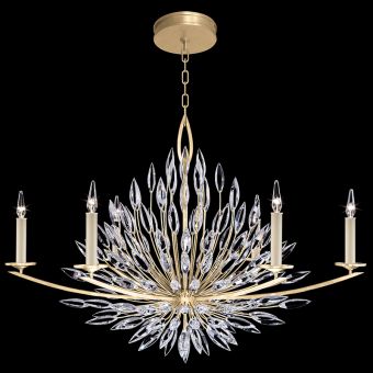 Fine Art Handcrafted Lighting / Chandeliers / Lily Buds 48″ Oblong 883240 