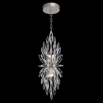 Fine Art Handcrafted Lighting / Pendant Lights / Lily Buds 13″ Round 883740