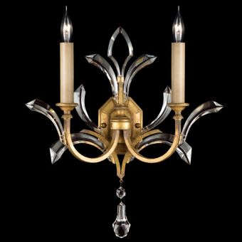 Fine Art Handcrafted Lighting / Wall Sconces / Beveled Arcs 22″ 701850 761350