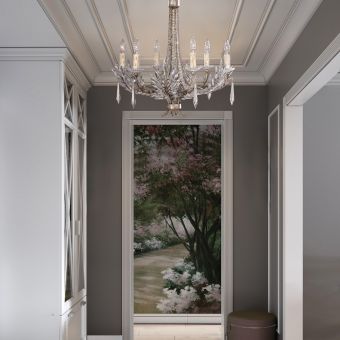 Fine Art Handcrafted Lighting / Chandeliers / Winter Palace 26″ Round 302740