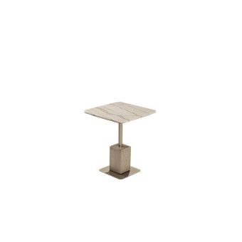 Adriana Hoyos / Beistelltische und Lampentische / Gem End Table 101 (Stone Top)