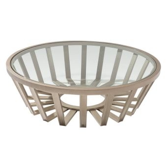 Adriana Hoyos / Cocktailtische / Galapagos Cocktail Table 100 (Glass Top)