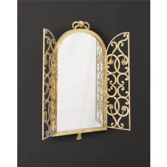 Officina Ciani / Wall Mirrors / Iron Mirror with Doors HF2000MI