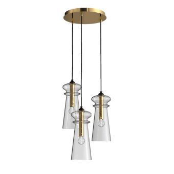 Italamp / Pendelleuchten & Hängeleuchten / 3-flammig Licio 2296/SG3