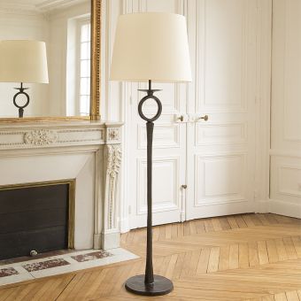 Objet Insolite / Bronze floor lamp / Lampadaire Diégo