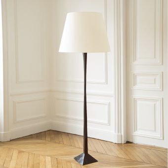 Objet Insolite / Bronze floor lamp / Lampadaire Ines