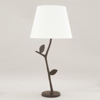 Objet Insolite / Bronze table lamp / Lampe Flora