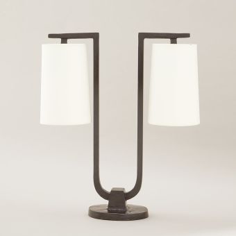 Objet Insolite / Bronze table lamp / Lampe Gustave