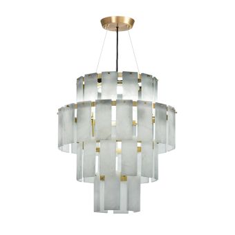 Fambuena / Pendelleuchte LED Decke / Quarz 6054