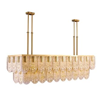 Mariner / Pendelleuchten / Bronzeguss / Venezianisches Glas 20168.1