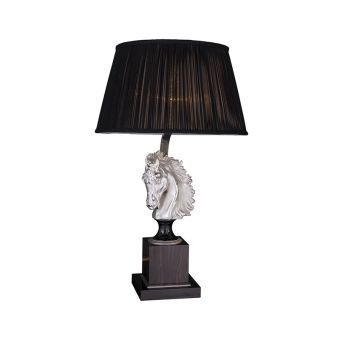 Mariner / Tischlampen / Bronzeguss / Holz 20110