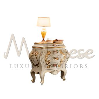 Modenese Luxury Interiors / Nachttische / Klassische 4-Schubladen