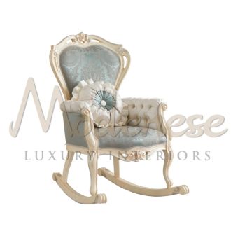 Modenese Luxury Interiors / Schaukelstühle / Schaukelsessel Elfenbein 15531