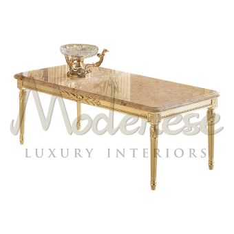 Modenese Luxury Interiors / Couchtische / Crema Valencia Marmor