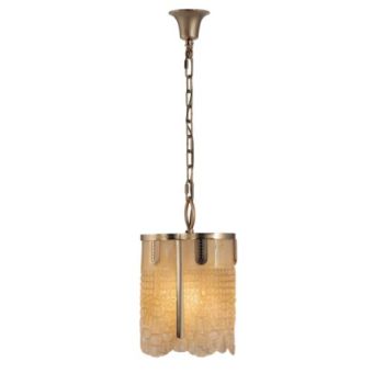 Mariner / Pendants & Suspension Lights / Gatsby Casted Bronze & 24K Gold Venetian Glass 20371