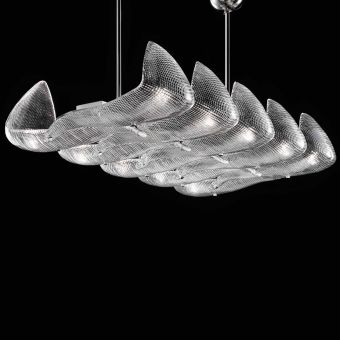 Glass & Glass Murano / Pendelleuchten / Naga 2 ART. 1680/S