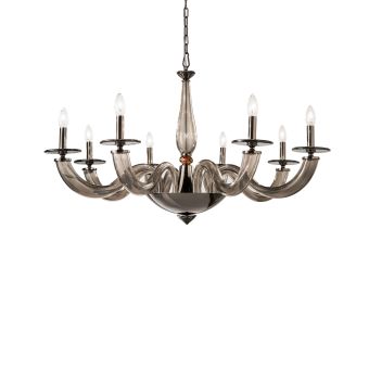 Euroluce Lampadari / Chandeliers / Olympia L8 fumè
