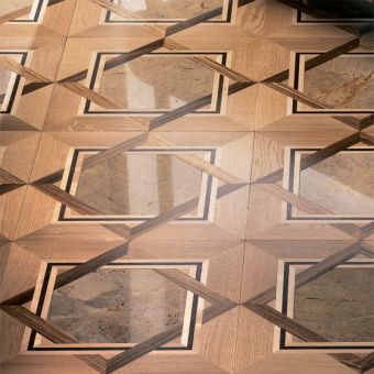 Parquet In / Elegant-Stephanie / Parkett / 60.71 (Eiche Natur / Mutenya, Ahorn)