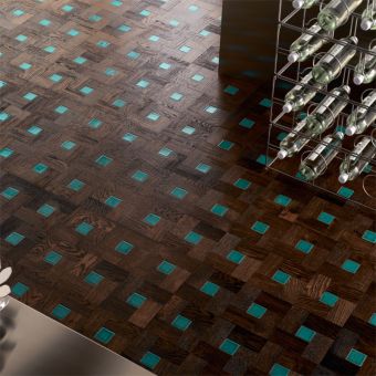 Parquet In / New Mosaics-New Innovation / Parkett / 40.40 (Oak Dark)