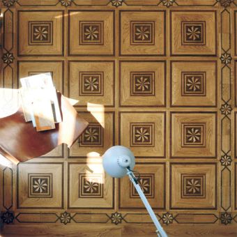 Parquet In / Old Chic-Emelie / Parkett / 156 (Oak Light, Afr. Zambia Medium, Maple)