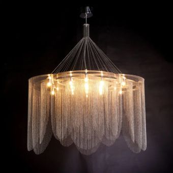 Willowlamp / Kronleuchter / Rose Straight Ø700 Suspended