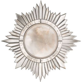 Arte Veneziana / Wandspiegel / Sole Art Déco MDX-AVA-010-2460S