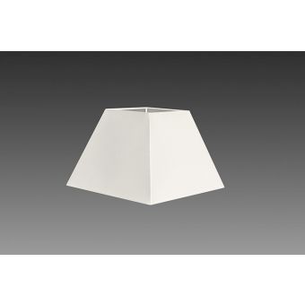 Casadisagne / Lampenschirme / Quadratischer Schirm kurz 19.19 x 10 x 14 cm E14