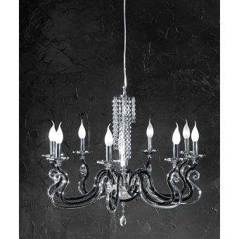 Euroluce Lampadari / Chandeliers / Venice Superlux L8 Black