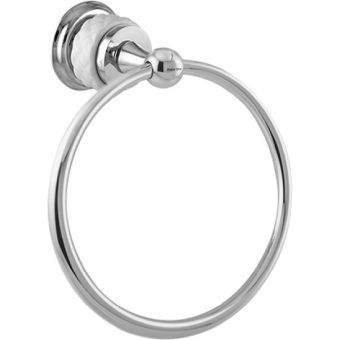 Bronces Mestre / Towel Holders / Towel ring 160mm with white porcelain 065573.000.50