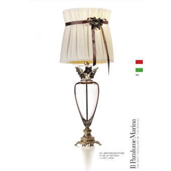 Il Paralume Marina / Table Lamps / 1850/G/ORO24K/FUME