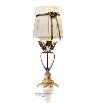 Il Paralume Marina / Table Lamps / 1850/P/ORO24K/FUME
