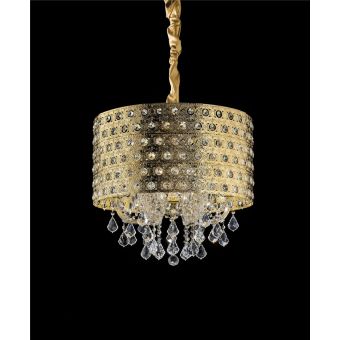 Italian Luxury Lighting / Chandeliers / Maria Theresa Gold 6 Lights 1941 006