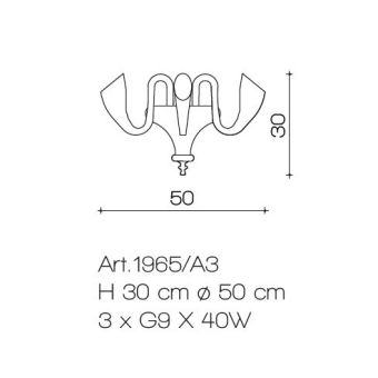 Il Paralume Marina / Wall Sconces / IL-1965/A3