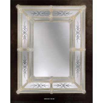 Italian Luxury Lighting / Wall Mirrors / Murano Glass in Venetian Style 209S
