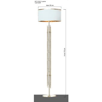 Il Paralume Marina / Floor Lamps / 2180/FL/V2