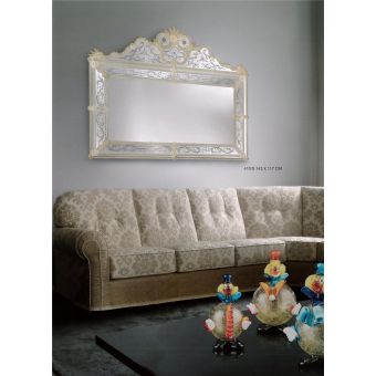 Italian Luxury Lighting / Wall Mirrors / Luxury Venetian Murano Glass 410S