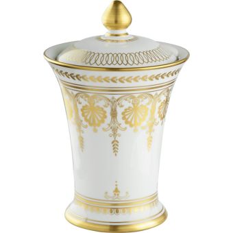 Le Porcellane / Vases with Lids / Potiche Fascia Impero 4151 4150