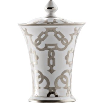 Le Porcellane / Vases with Lids / Potiche Tarsia 5456 5455