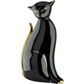 Le Porcellane / Animal Sculptures / Oriental Cat 7016