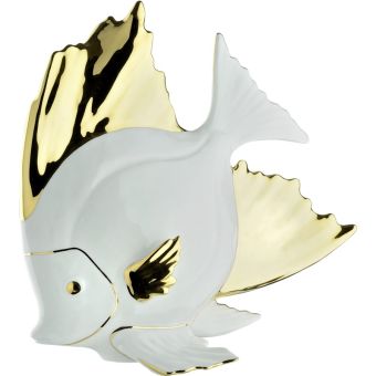 Le Porcellane / Animal Sculptures / Angel Fish 7030