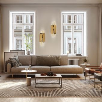 Patrizia Volpato / Wall Sconces / Flow Handcrafted Murano Glass