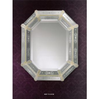 Italian Luxury Lighting / Wall Mirrors / Venetian Style Murano Glass 826S