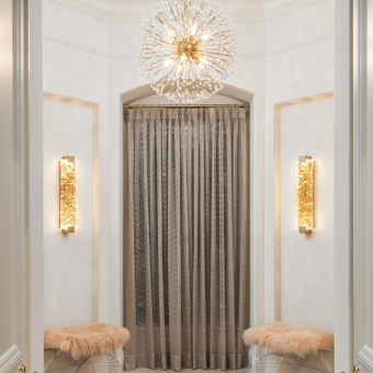 Fine Art Handcrafted Lighting / Sconce & Ceiling Lamp / Terra 27.75″ 896850