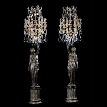 Badari / Floor Lamps / Versailles B1-2220/9SX