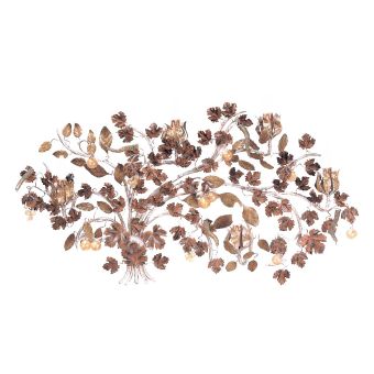 Mechini / Wall Lights / Wrought Iron with Murano Glass A/Autunno/5