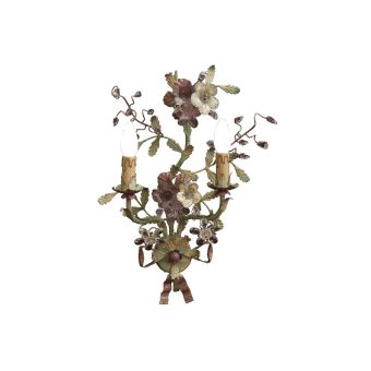 Mechini / Wall Lights / Bohemian Crystal and Murano Glass A241/2